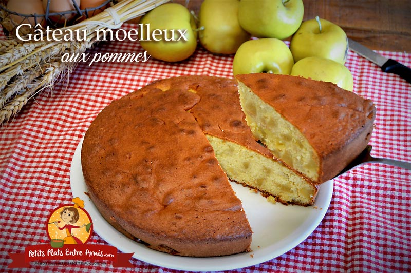 Gateau Moelleux Aux Pommes Petits Plats Entre Amis