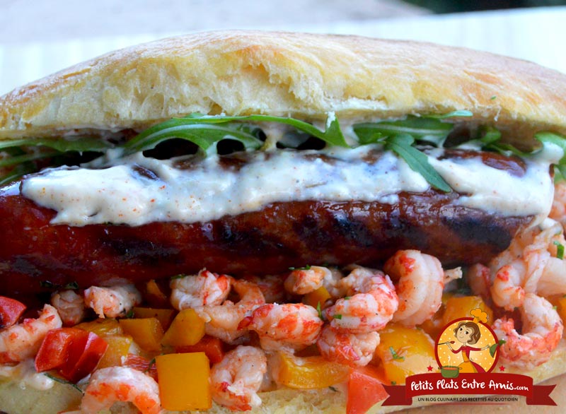 Recette de sandwich cajun