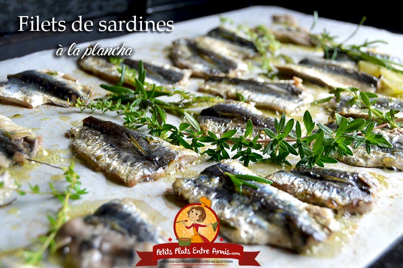 Filets de sardines à la plancha