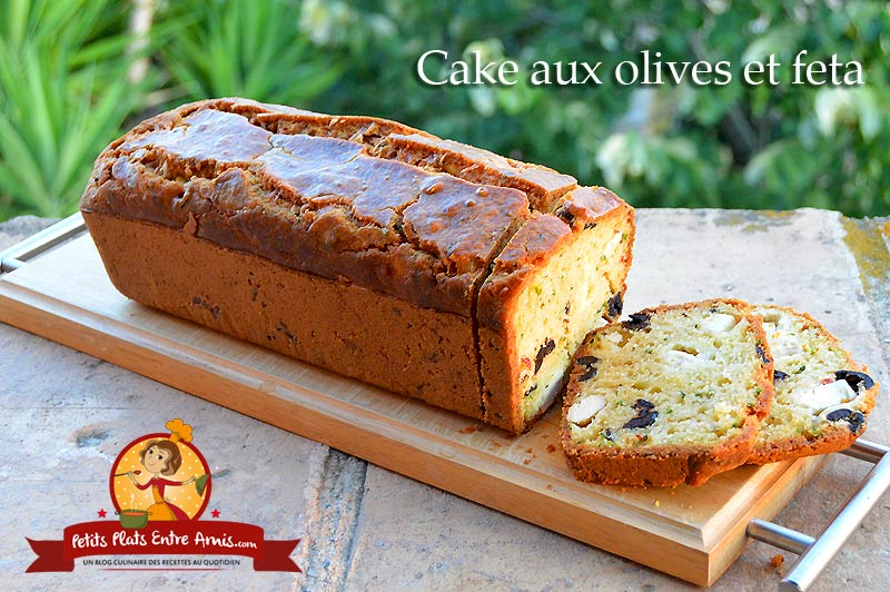 Cake aux olives et feta