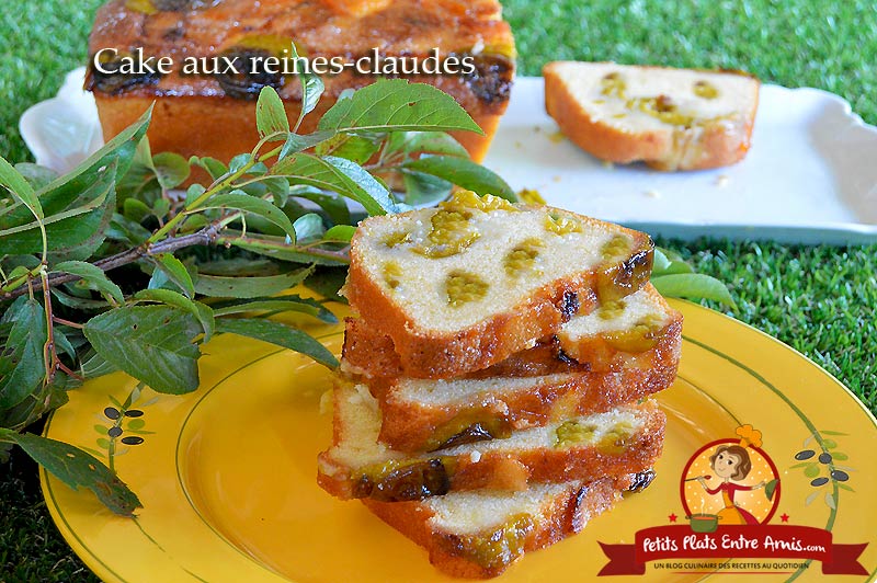 Cake aux reines-claudes