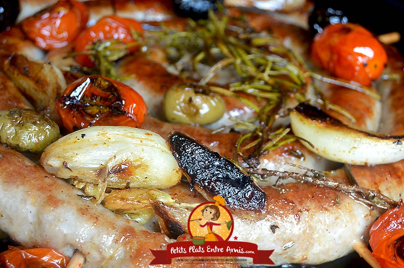 Recette de saucisses grillées à la provençale