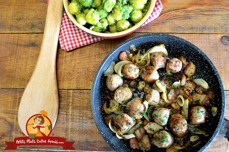 Poelee De Saucisse De Toulouse Petits Plats Entre Amis