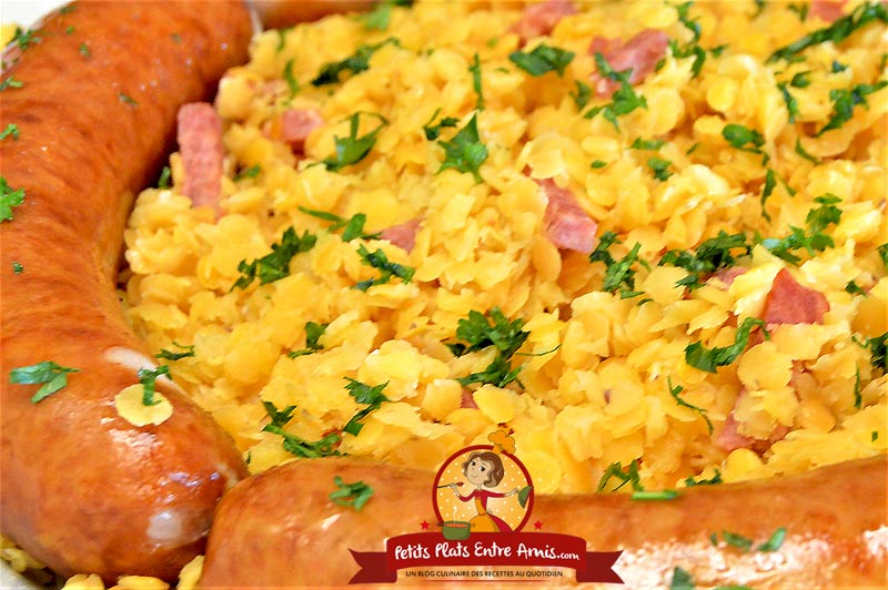 Lentilles Saucisses Montbéliard Carottes Saucisses De Montbéliard Aux Lentilles, Une Recette De Lucullent! 18 Saucisses de Montbéliard aux lentilles corail | Petits Plats Entre Amis