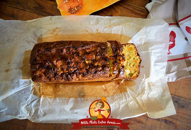 Cake au poulet et butternut la recette