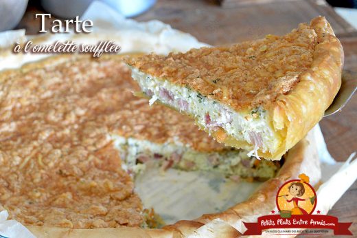 Tarte à l'omelette soufflée