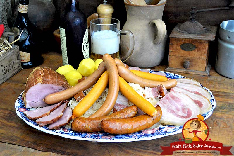 Choucroute garnie alsacienne la recette