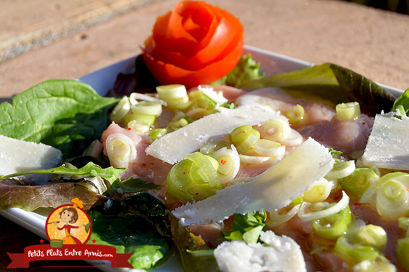 Recette de carpaccio de veau