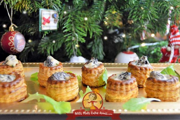 Minis feuilletés aux morilles la recette