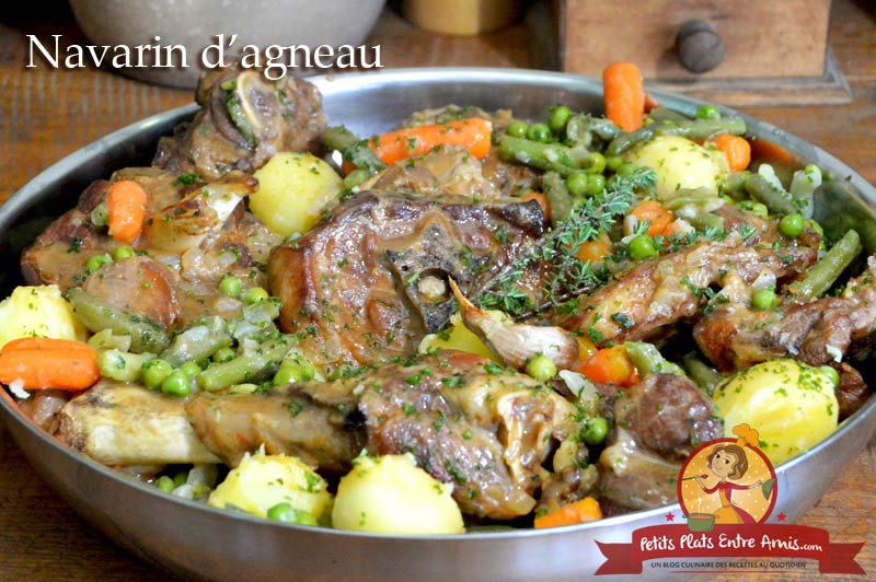 Recette du navarin d'agneau