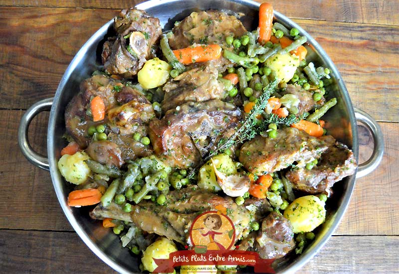 Recette du navarin d'agneau