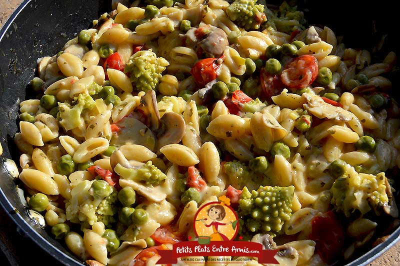 One pot pasta au cantal la recette