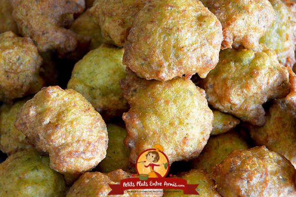Recette d'accras de poisson et brocolis