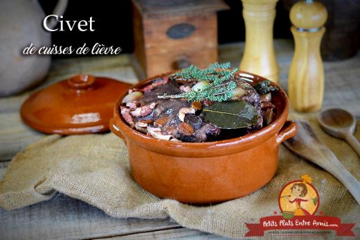 Civet de cuisses de lièvre