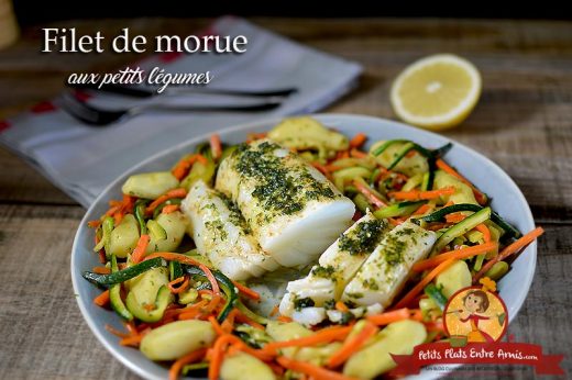 Filet de morue aux petits légumes