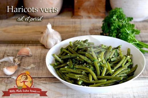 Haricots verts à l'ail et au persil