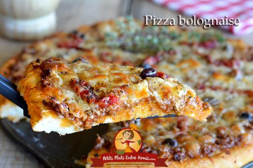 Pizza bolognaise