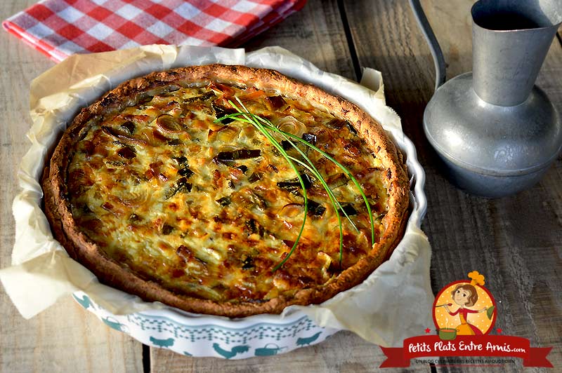 Quiche aux poireaux la recette