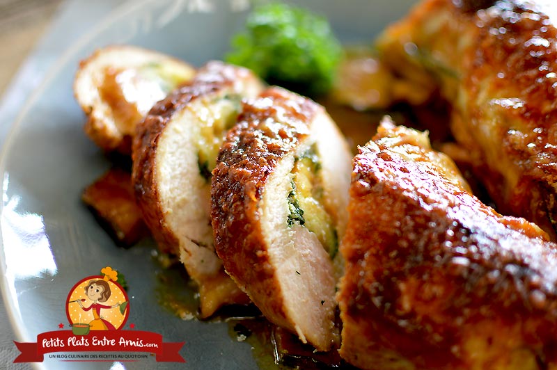 Recette filet de poulet courgette mozzarella