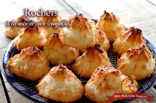 Rochers à la noix de coco - congolais