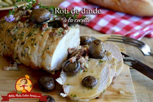 Rôti de dinde à la cocotte