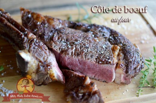 Côte de boeuf au four