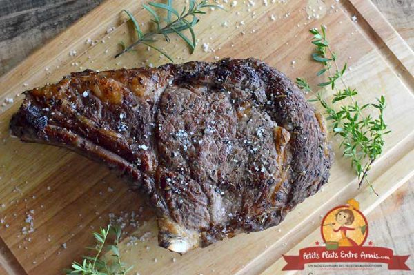 Côte de boeuf au four : la recette facile et rapide | Petits Plats