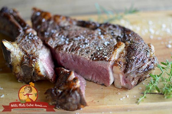 Quelle cuisson pour une côte de boeuf au four?