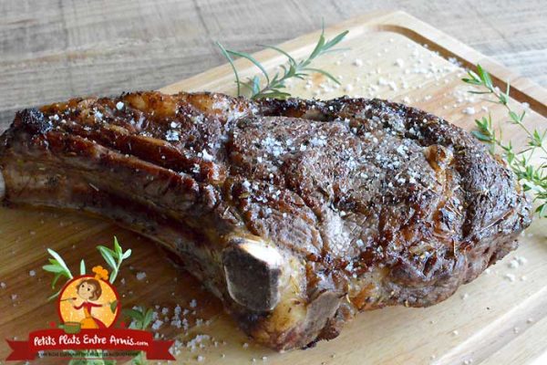 Recette côte de boeuf au four