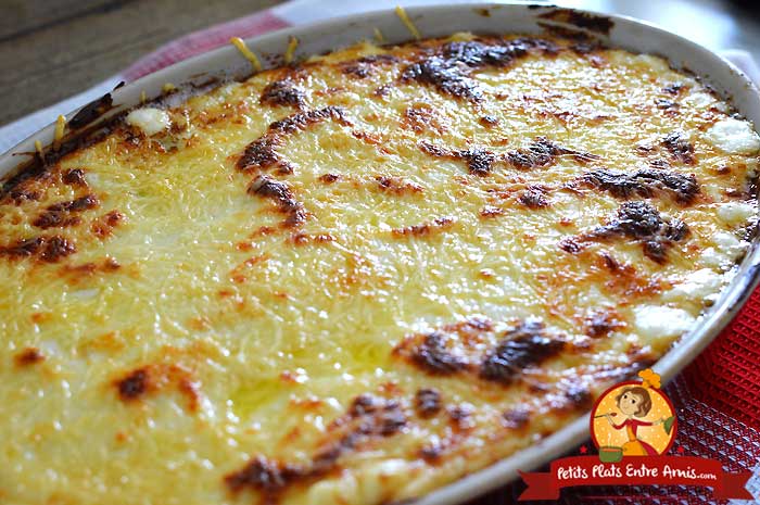 Recette de gratin de courgettes et pommes de terre