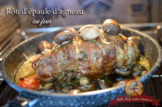 Rôti d'épaule d'agneau au four