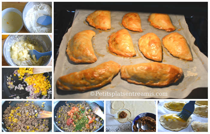 Cuisson empanadas au boeuf