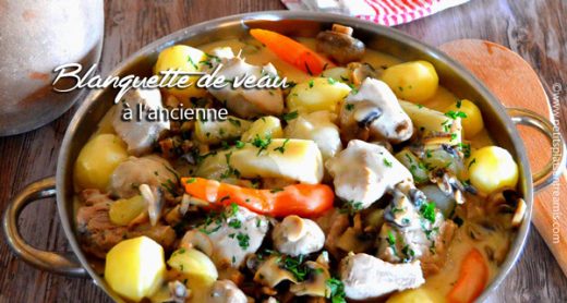 Blanquette de veau à l'ancienne