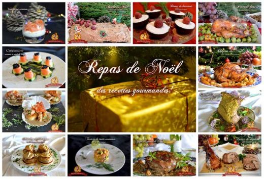 Repas de Noël: des recettes gourmandes