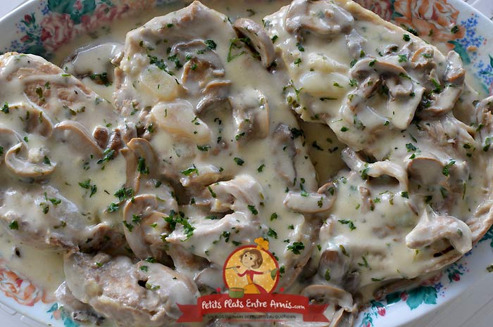 Recette  de tendrons de veau à la crème