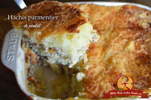 Hachis parmentier de poulet