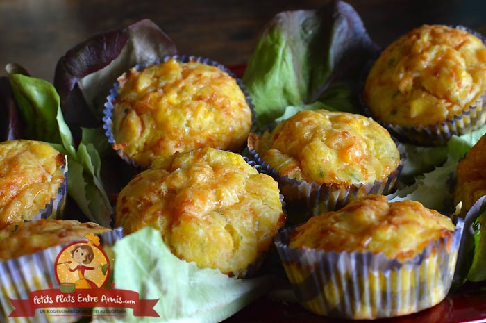 Recette de muffins au butternut et fromage