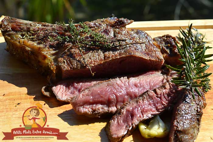 Côte de boeuf au barbecue la recette