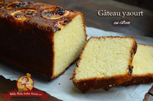 Gâteau yaourt au citron