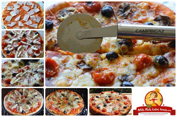 Cuisson pizza au barbecue