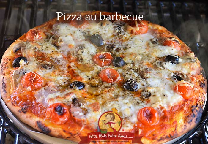 Pizza au barbecue