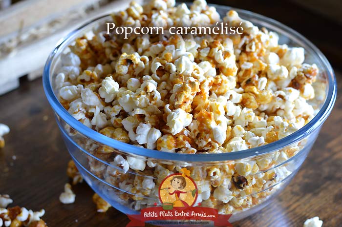 Popcorn caramélisé