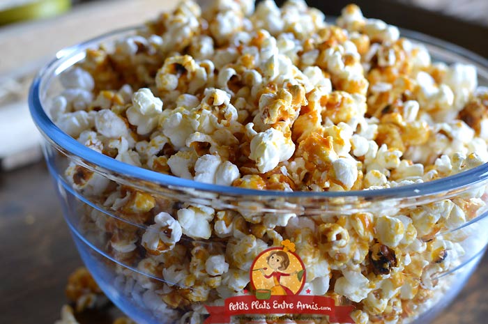 Recette popcorn caramélisé