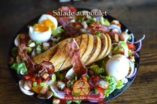 Salade au poulet