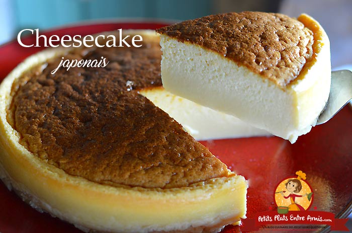 Cheesecake japonais