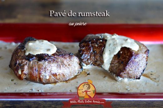 Pavé de rumsteak au poivre