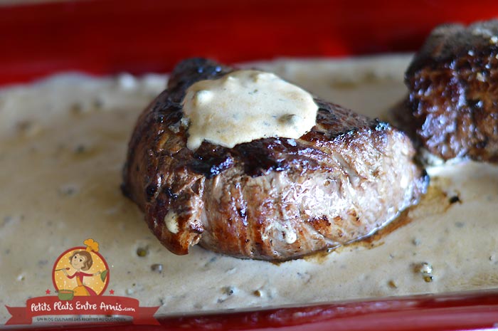 Recette pavé de rumsteak au poivre