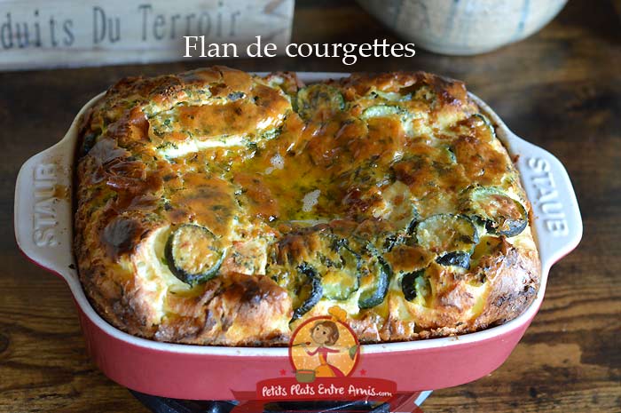 Flan de courgettes