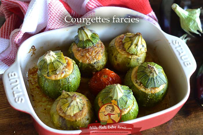 Courgettes farcies