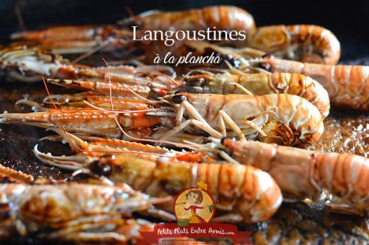 Langoustines à la plancha